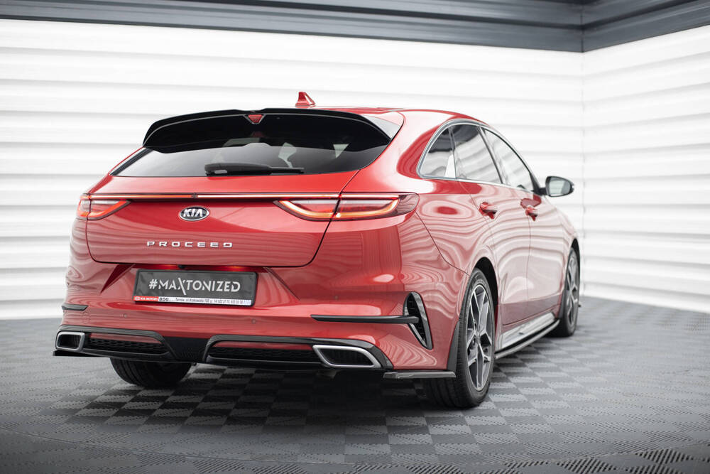 Heck Diffusor Seite Kia ProCeed GT / GT-Line Mk1