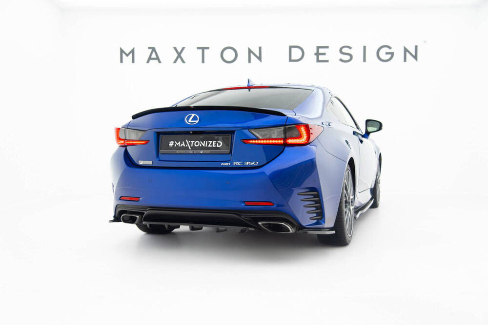 Heck Diffusor Seite Lexus Rc Mk1 