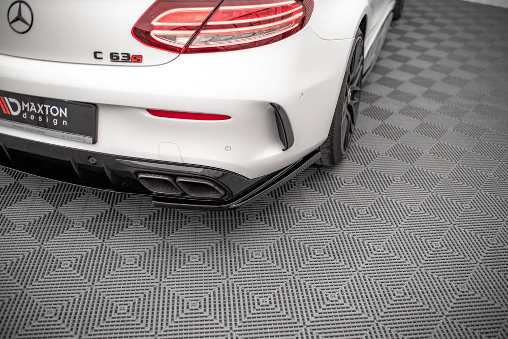 Heck Diffusor Seite Mercedes-AMG C 63AMG Coupe AMG Aero Pack C205 Facelift