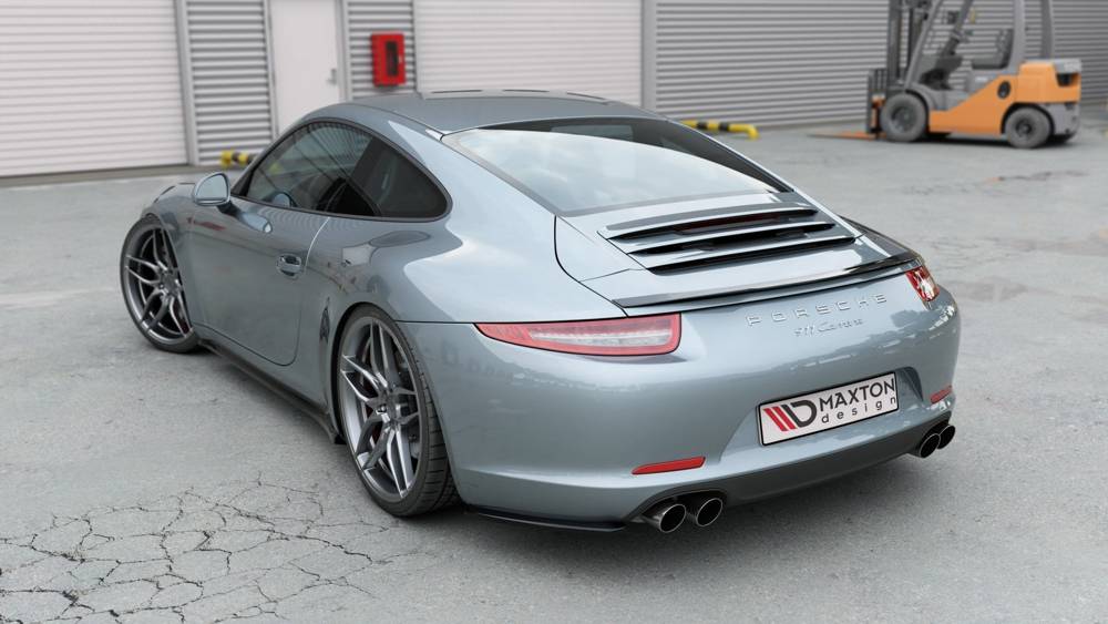 Heck Diffusor Seite Porsche 911 Carrera 991