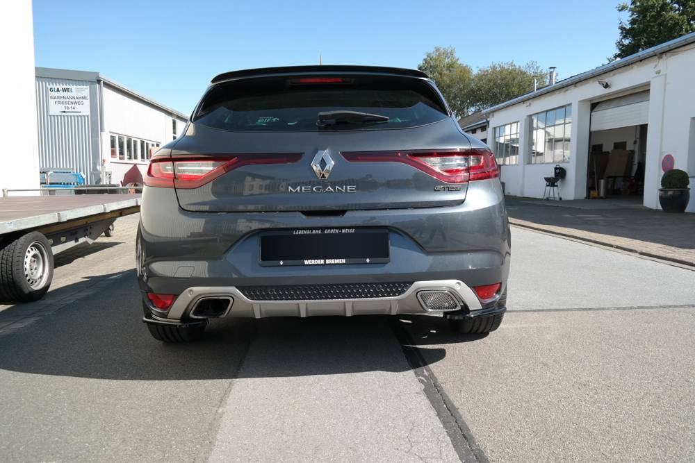 Heck Diffusor Seite Renault Megane Mk.4 GT-Line