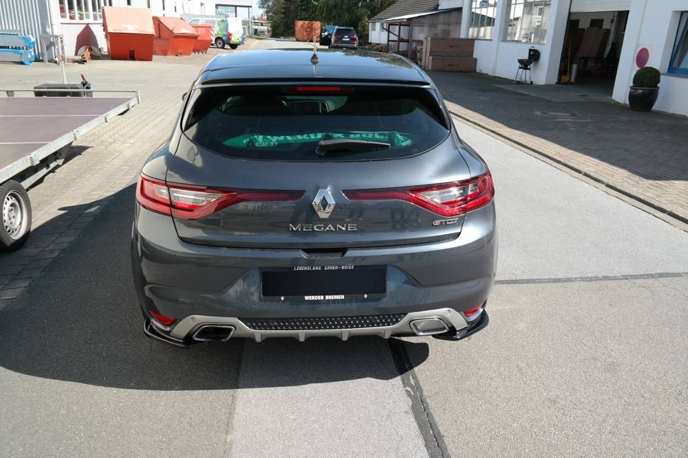 Heck Diffusor Seite Renault Megane Mk.4 GT-Line