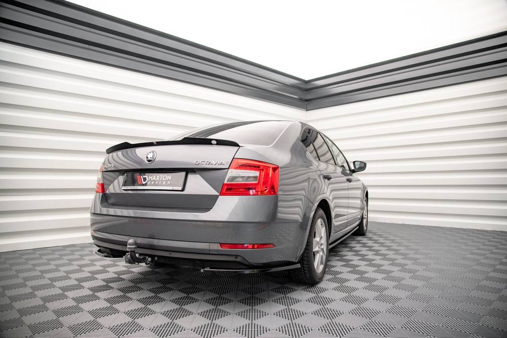 Heck Diffusor Seite Skoda Octavia Mk3 Facelift