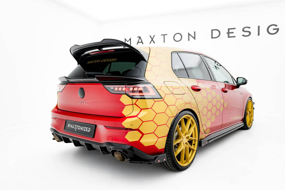 Heck Diffusor Seite V.1 + Flaps Volkswagen Golf GTI Clubsport Mk8 Facelift