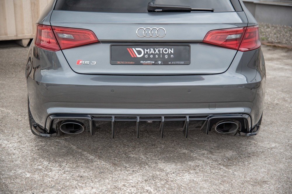 Heck Diffusor Seite V.2 Audi RS3 8V Sportback