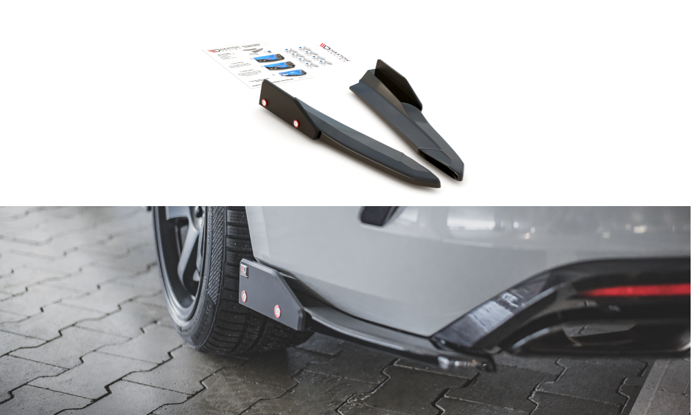 Heck Diffusor Seite V.2 + Flaps Skoda Octavia RS Mk4