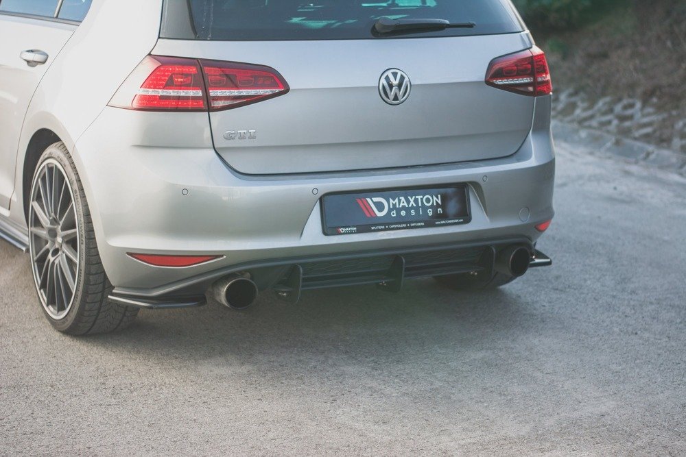 Heck Diffusor Seite V.2 VW Golf 7 GTI 