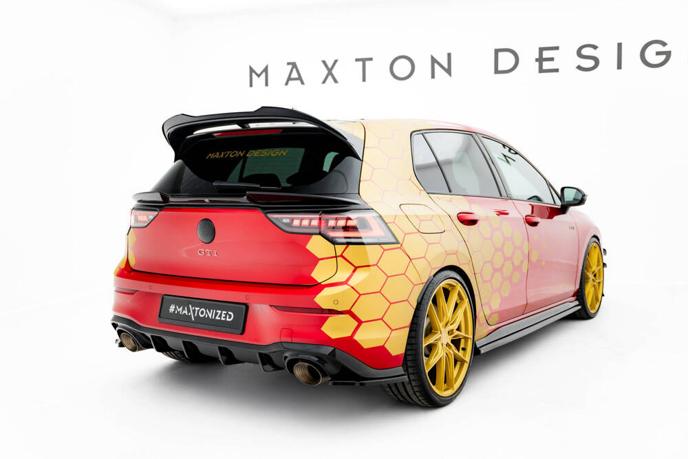 Heck Diffusor Seite V.2 Volkswagen Golf GTI Clubsport Mk8 Facelift