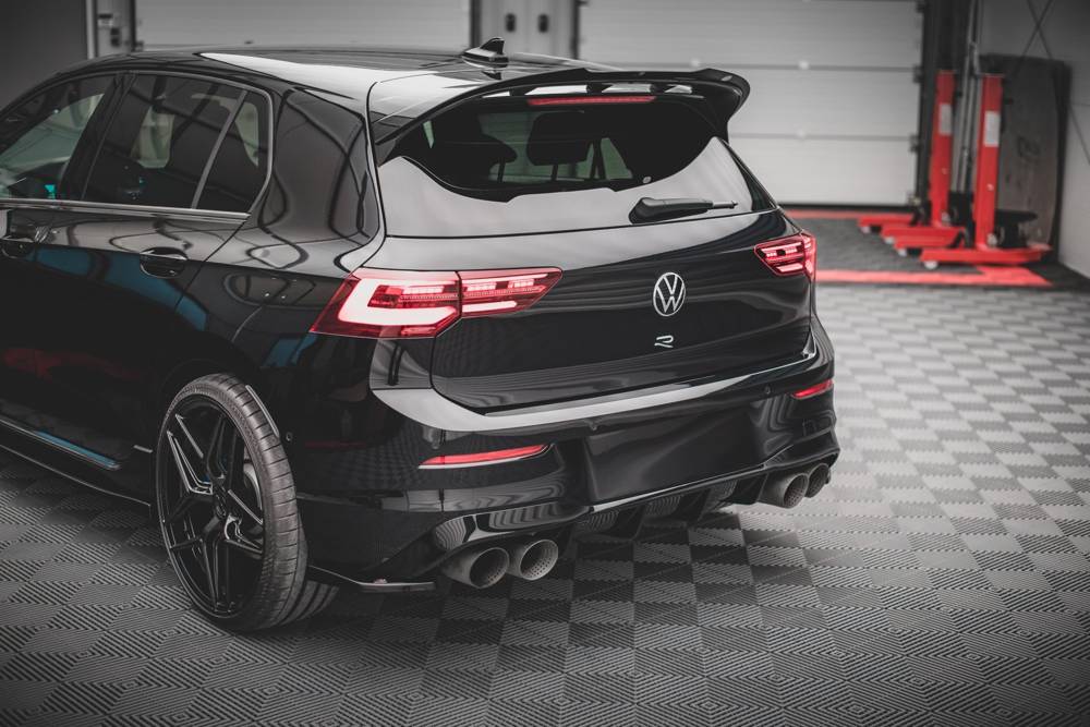 Heck Diffusor Seite V.2 Volkswagen Golf R Mk8