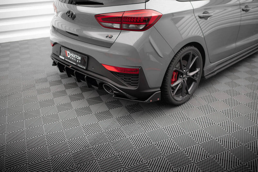 Heck Diffusor Seite V.4 + Flaps Hyundai I30 N Hatchback Mk3 Facelift