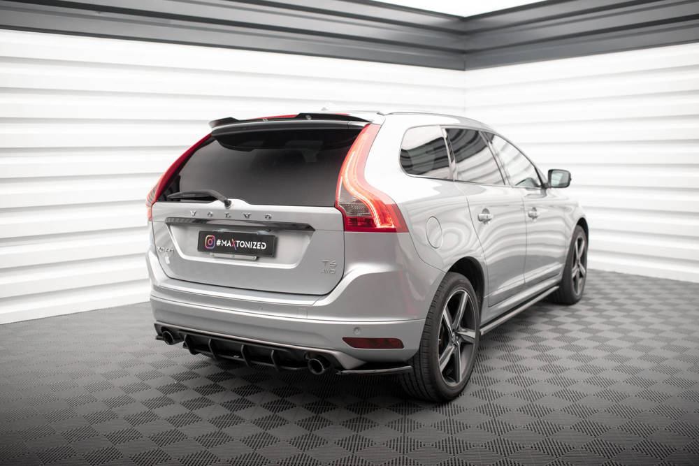 Heck Diffusor Seite Volvo XC60 R-Design Mk1 Facelift 