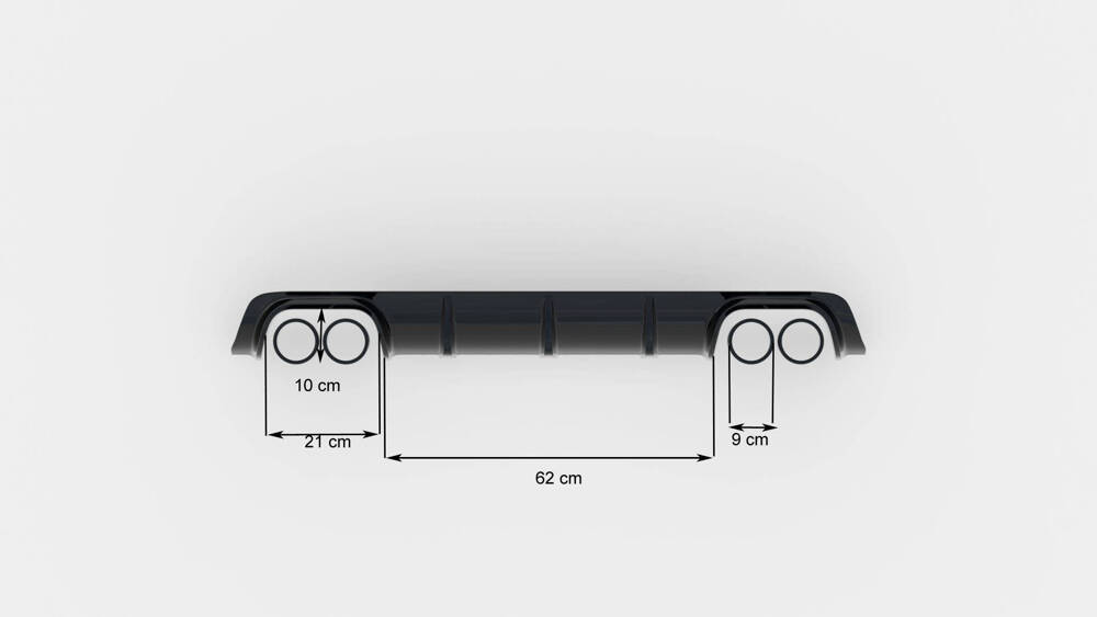 Heckansatz BMW M5  / 5 M-Pack E39