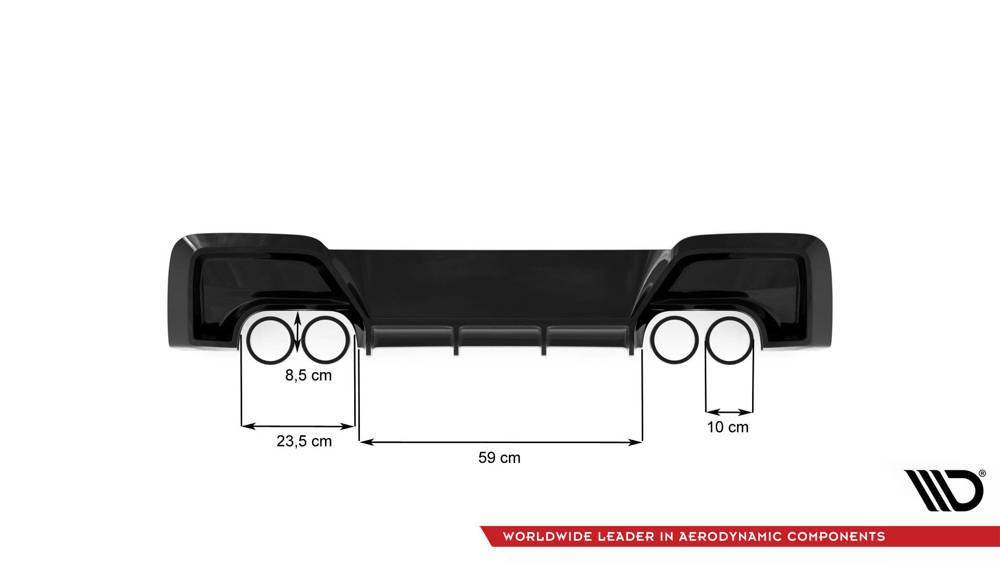 Heckansatz V.2 BMW M135i F20