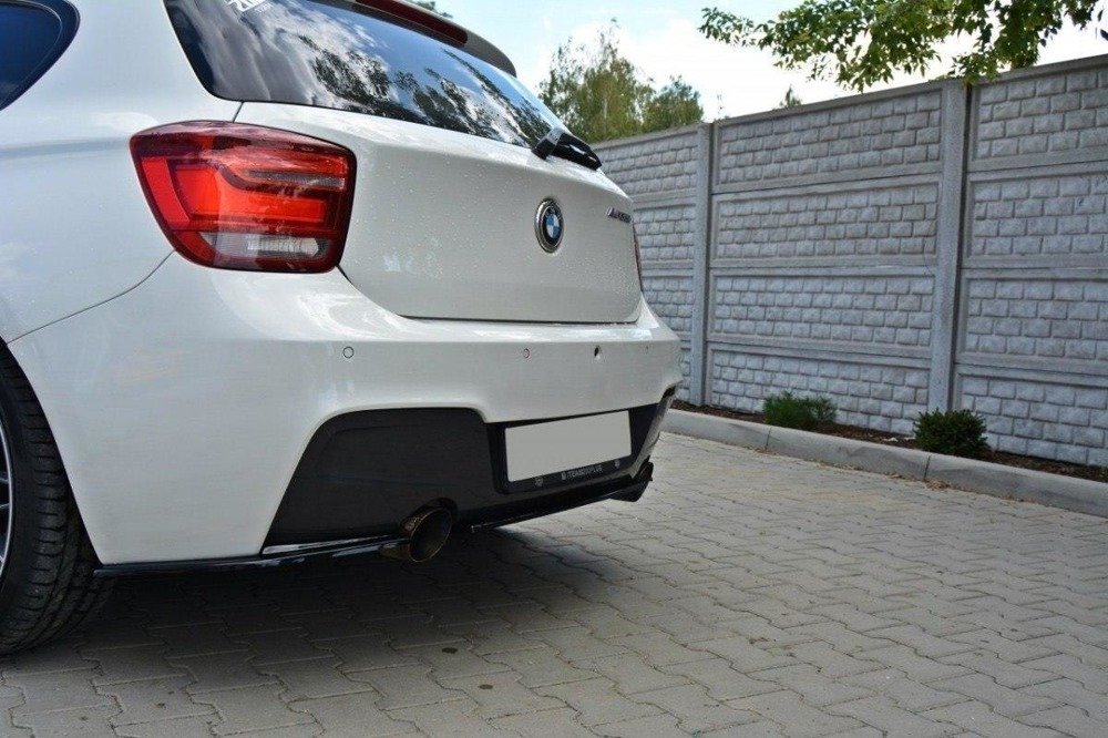 Hinten Splitter BMW 1 F20/F21 M-Power (ohne vertikale Balken)