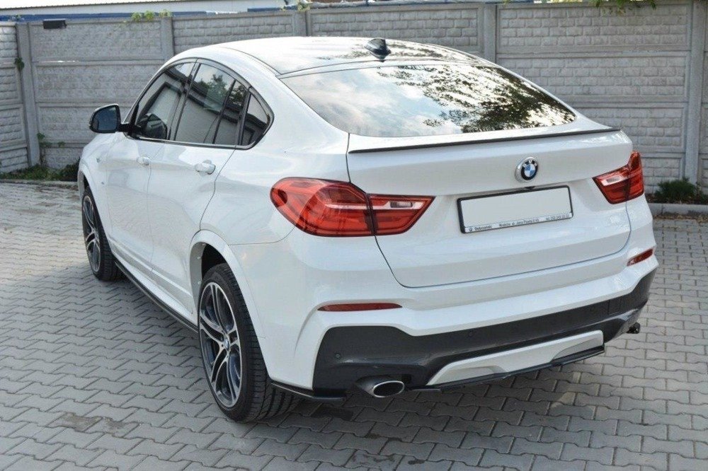 Hinten Splitter BMW X4 M-PACK ( ohne einen vertikalen Balken)