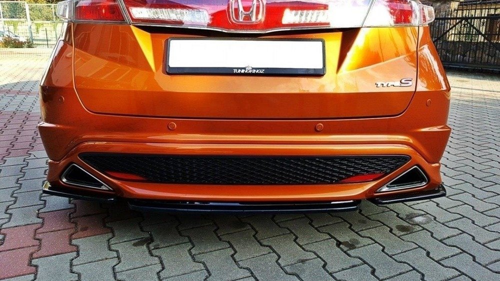 Hinten Splitter HONDA CIVIC VIII TYPE S/R (ohne vertikale Balken)