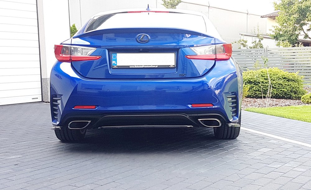 Hinten Splitter Lexus Rc Mk1