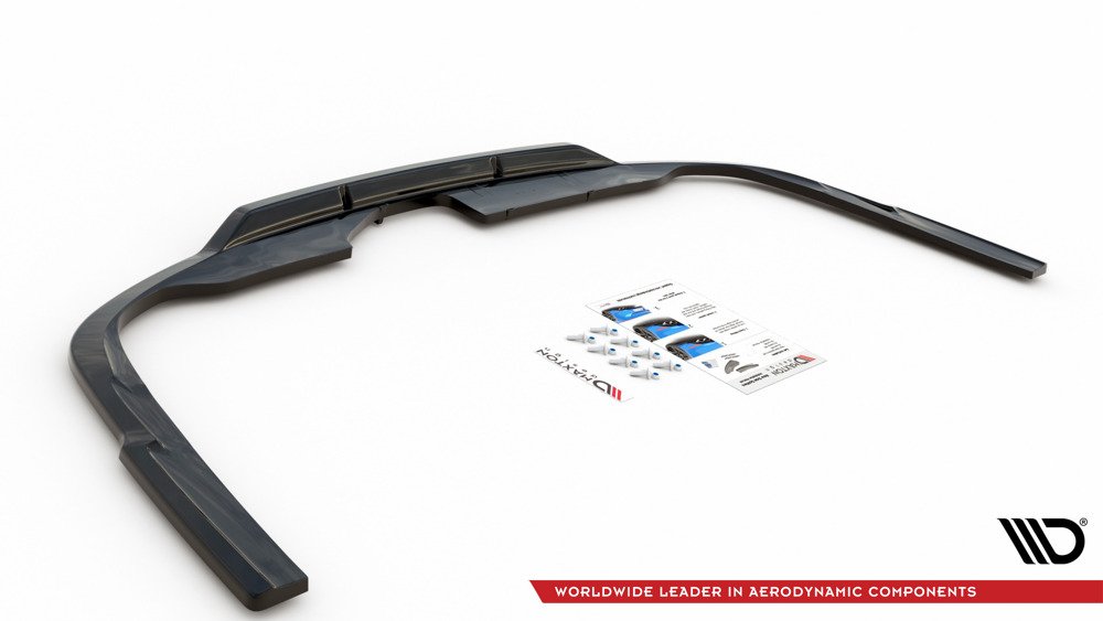 Hinten Splitter (mit einem vertikalem balken) Audi A6 S-Line C8