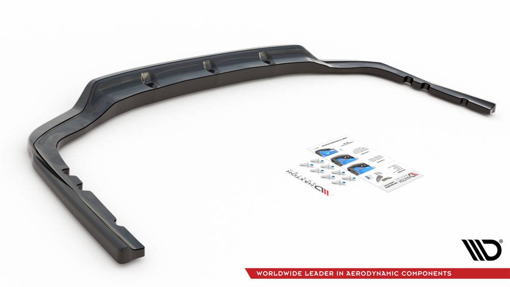 Hinten Splitter (mit einem vertikalem balken) BMW X7 M-Pack G07