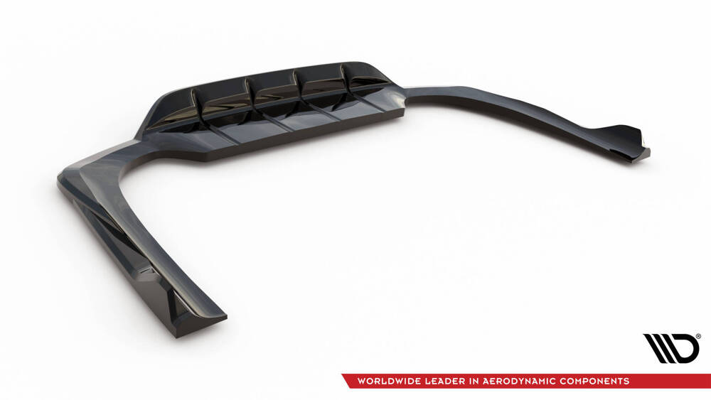 Hinten Splitter (mit einem vertikalem balken) Mercedes-Benz E AMG-Line W214