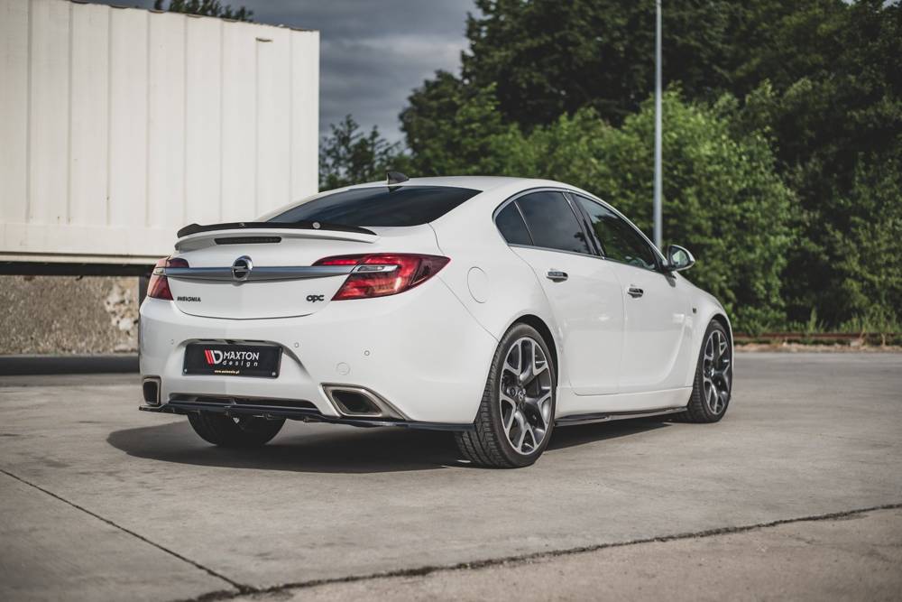 Hinten Splitter (mit einem vertikalem balken) Opel Insignia Mk. 1 OPC Facelift