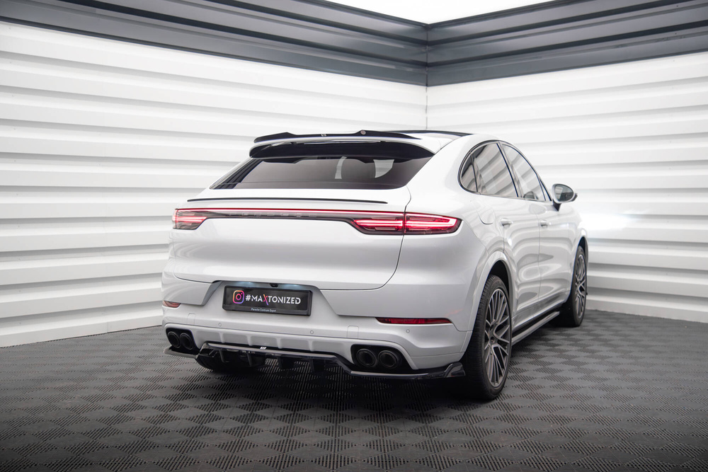 Hinten Splitter (mit einem vertikalem balken) Porsche Cayenne Coupe Mk3