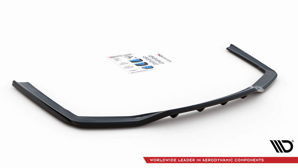 Hinten Splitter (mit einem vertikalem balken) V.1 BMW 7 M-Pack G11 / G12 Facelift