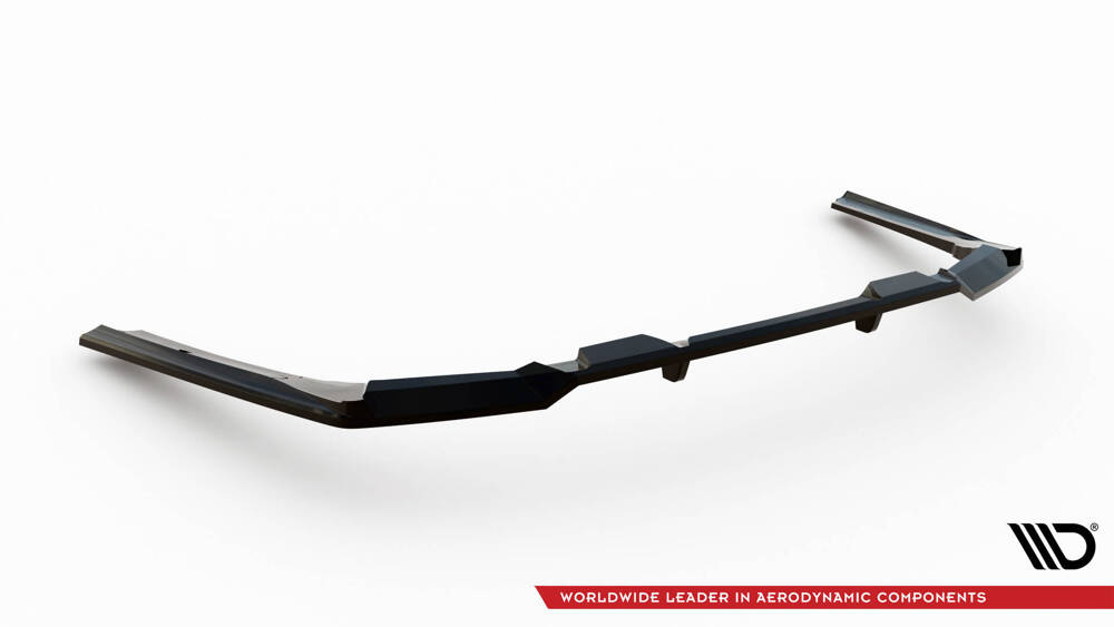 Hinten Splitter (mit einem vertikalem balken) V.2 BMW 5 / i5 M-Pack G60