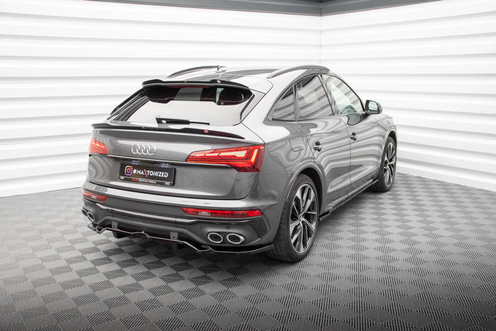 Höher Spoiler Cap Audi SQ5 / Q5 S-Line Sportback Mk2 Facelift