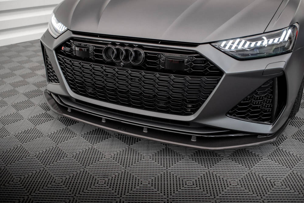 Prepreg Carbon Fiber Front Diffusor Audi RS6 C8 / RS7 C8