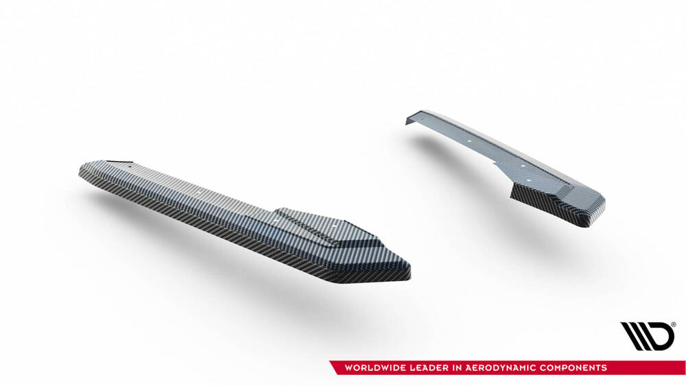 Prepreg Carbon Fiber Heck Diffusor Seite Audi RS6 / RS7 C8 