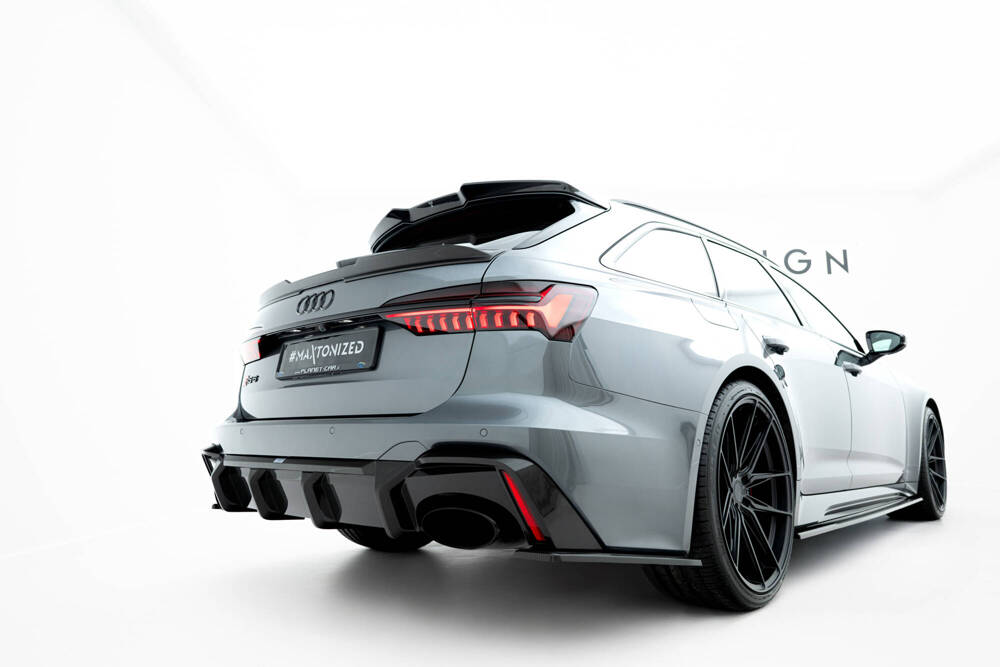 Prepreg Carbon Fiber Heckansatz Audi RS6 / RS7 C8  (version without towbar)