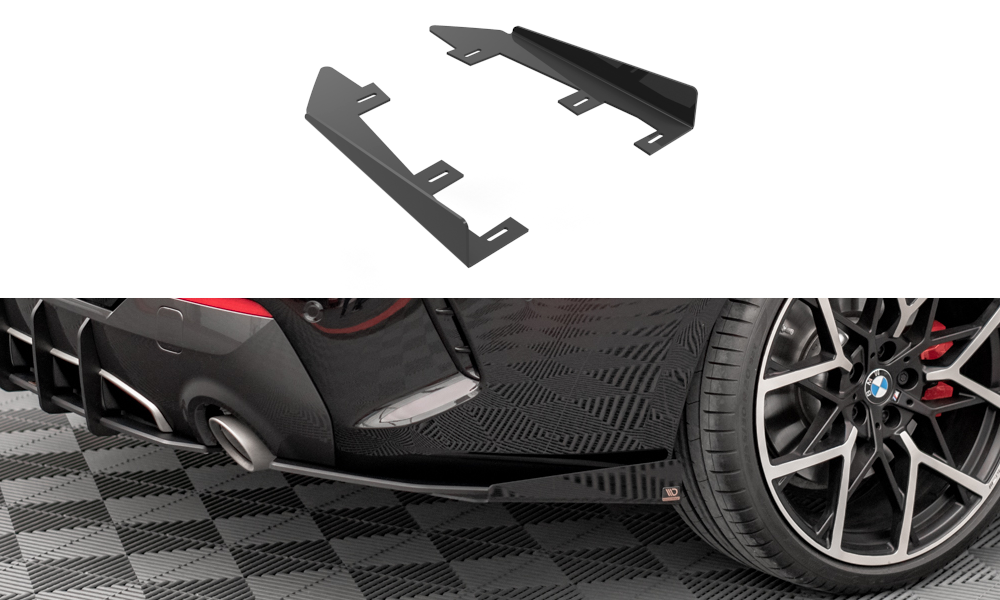 Rear Side Flaps BMW 4 M-Pack G22 / G23 / G22 Facelift / G23 Facelift