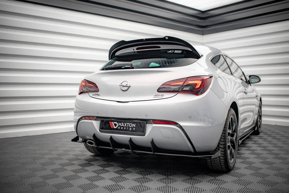 Rennen Haltbarkeit Heckansatz + Flaps Opel Astra GTC OPC-Line J