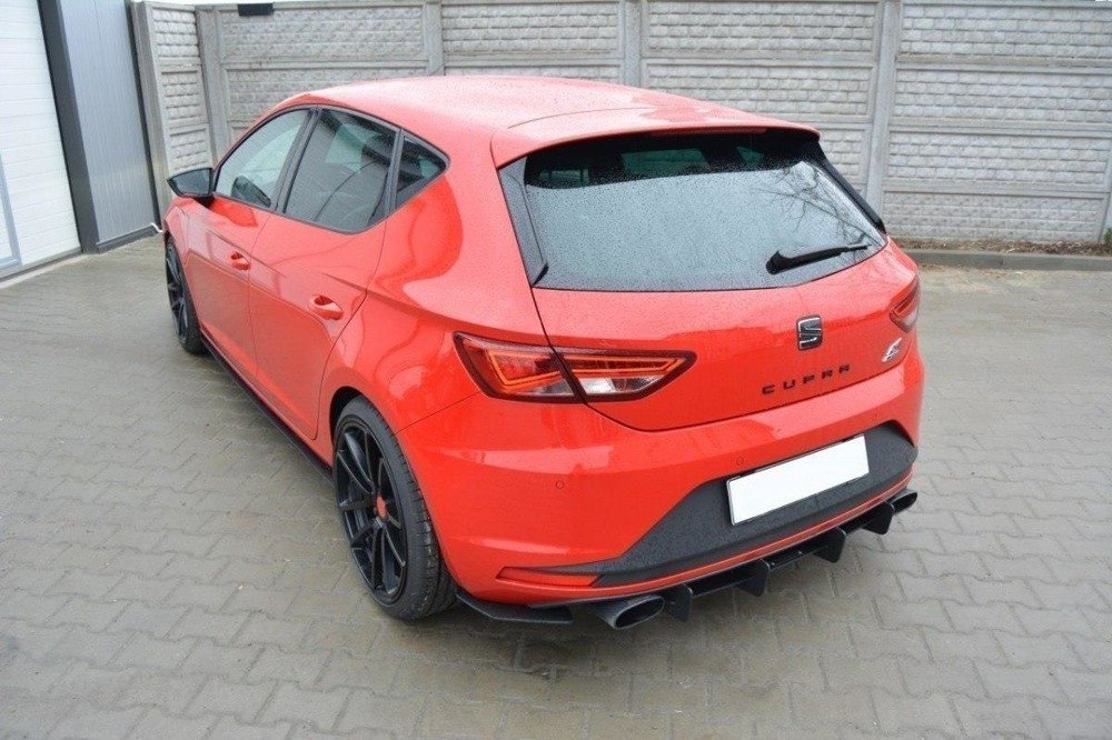 SEAT LEON III CUPRA HECKSCHURZE & HECK DIFFUSOR SEITE L+R