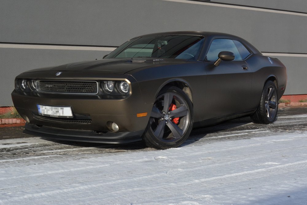 SPLITTER / FRONTANSATZ DODGE CHALLENGER MK3. PHASE-I SRT8 COUPE 