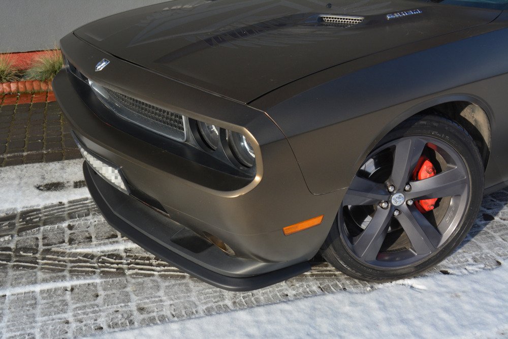 SPLITTER / FRONTANSATZ DODGE CHALLENGER MK3. PHASE-I SRT8 COUPE 