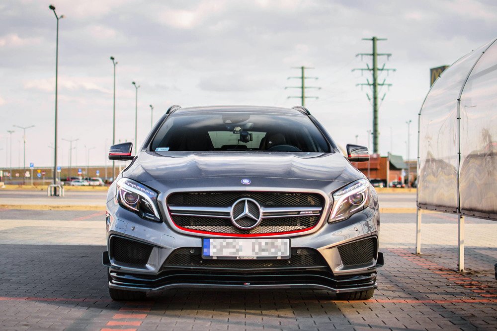 SPLITTER / FRONTANSATZ MERCEDES-BENZ GLA 45 AMG SUV (X156) VOR FACELIFT