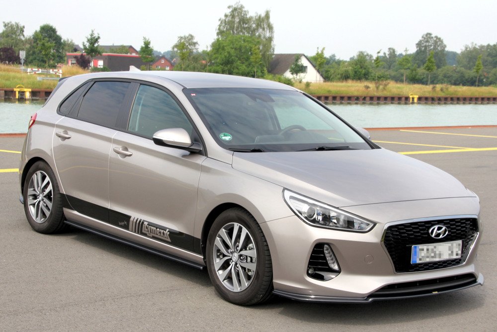 SPLITTER / FRONTANSATZ V.1 HYUNDAI I30 MK3 HATCHBACK 