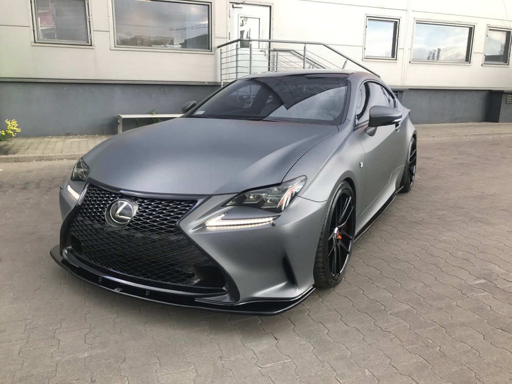 SPLITTER / FRONTANSATZ V.1 Lexus Rc