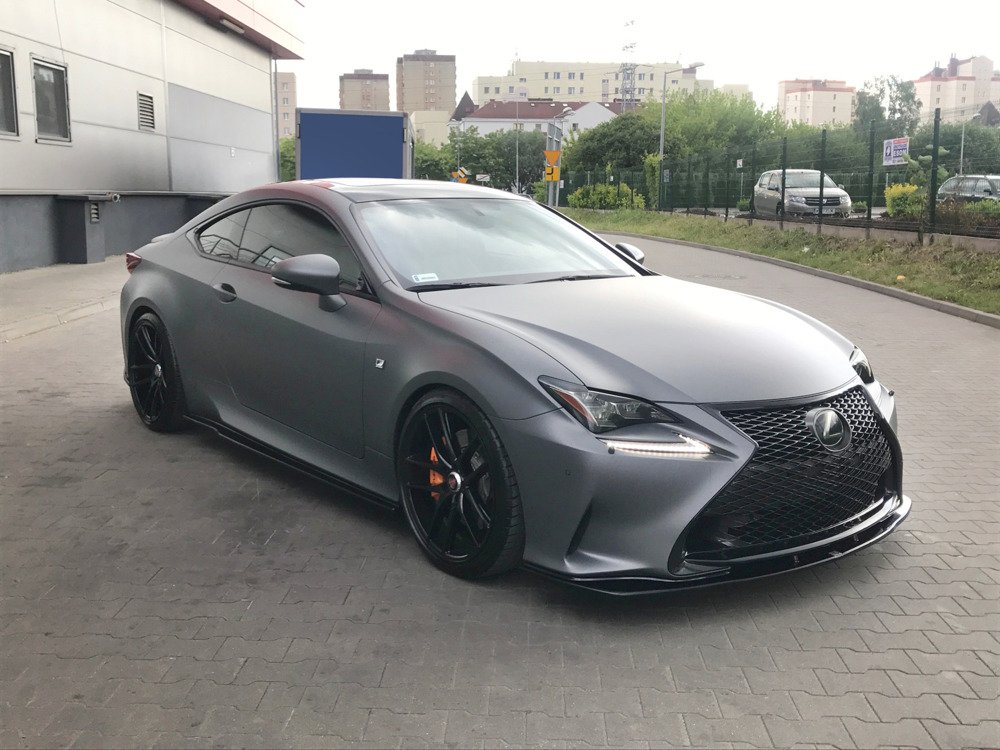 SPLITTER / FRONTANSATZ V.1 Lexus Rc