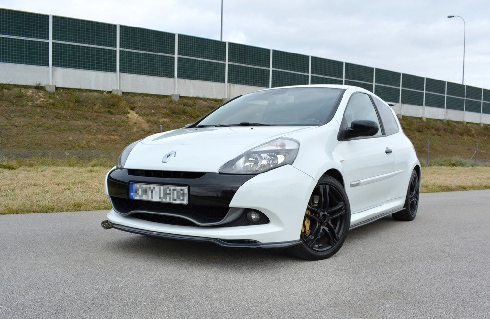 SPLITTER / FRONTANSATZ V.1 RENAULT CLIO MK3 RS FACELIFT