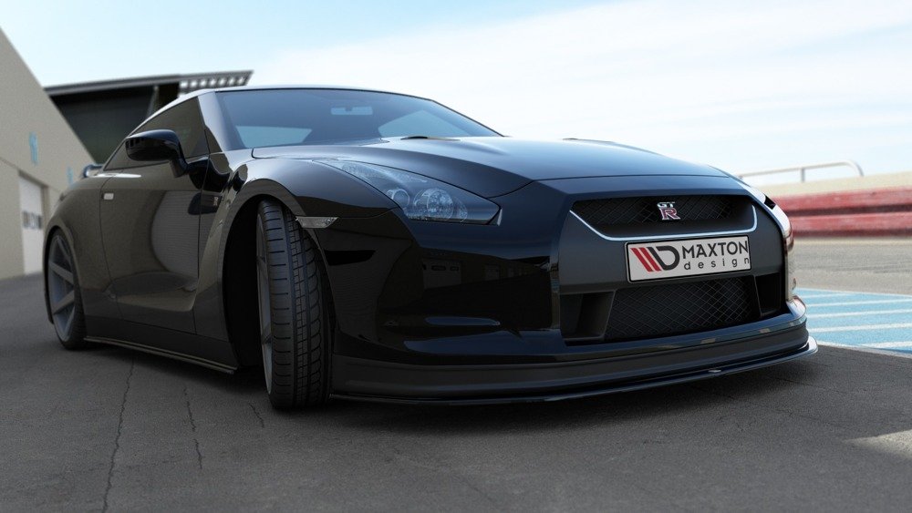 SPLITTER / FRONTANSATZ V.2 NISSAN GT-R VOR FACELIFT COUPE (R35-SERIES)