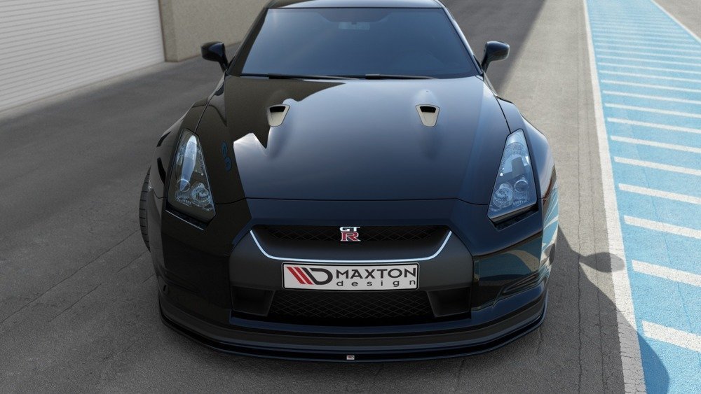 SPLITTER / FRONTANSATZ V.2 NISSAN GT-R VOR FACELIFT COUPE (R35-SERIES)