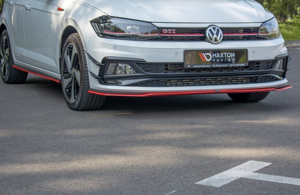 SPLITTER / FRONTANSATZ V.2 Volkswagen Polo GTI / R-line Mk6