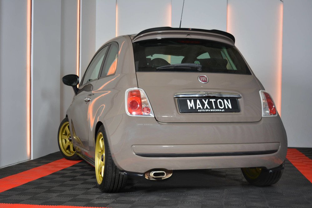 SPLITTER / HECKANSATZ FIAT 500 HATCHBACK VOR FACELIFT