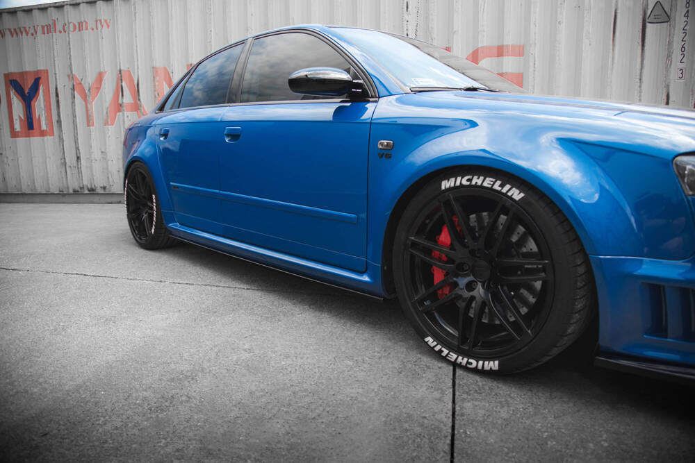 Seitenschweller Diffusor Audi RS4 B7