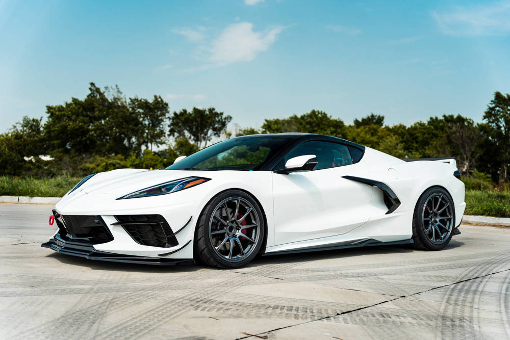 Seitenschweller Diffusor Chevrolet Corvette C8