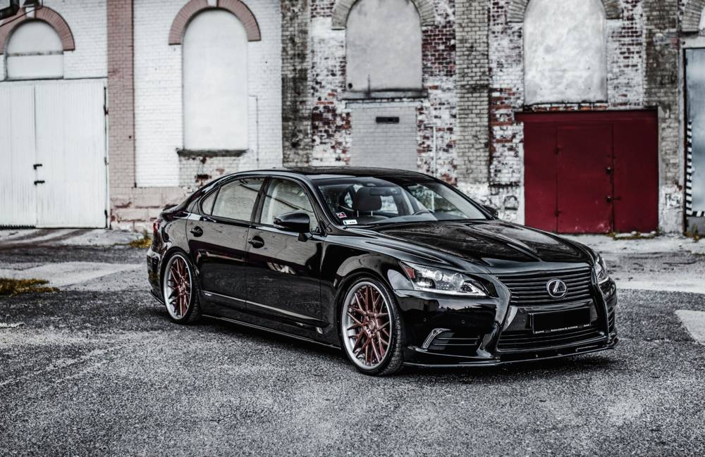 Seitenschweller Diffusor Lexus LS Long Wheelbase Mk4 Facelift