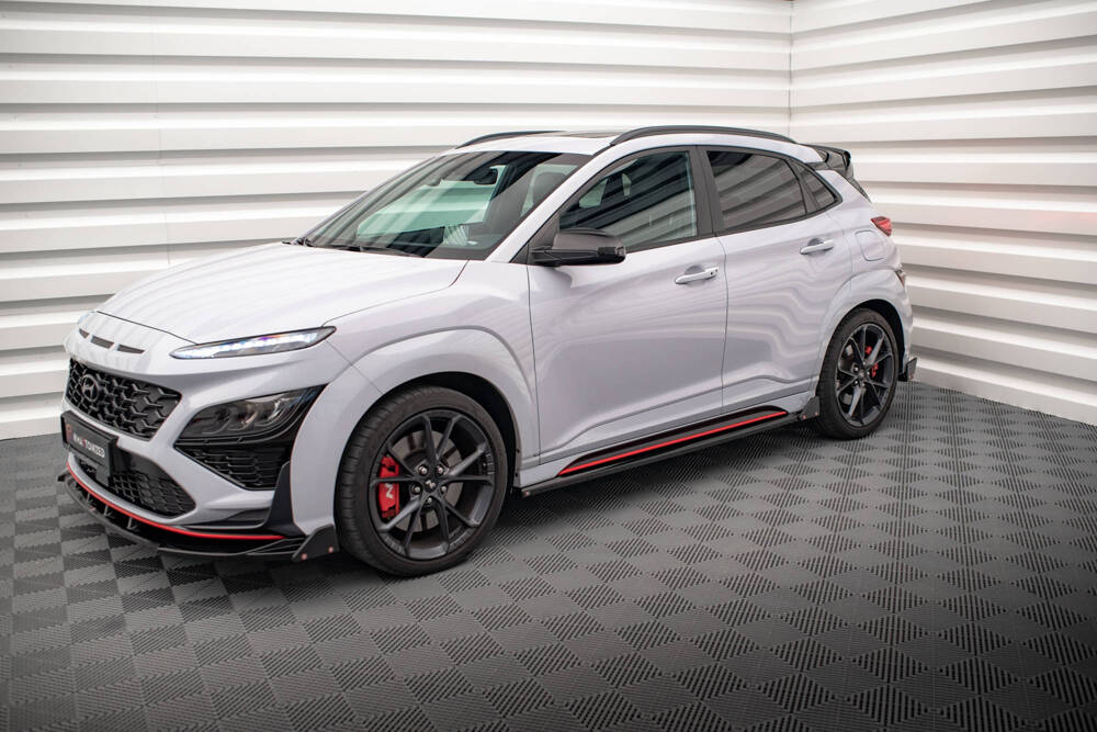 Seitenschweller Diffusor V.1 + Flaps Hyundai Kona N Mk1